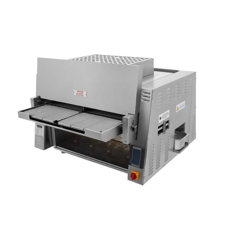 Senoven SEN 3200 L Çift Konveyörlü Otomatik Doğalgazlı Izgara (2*33 cm)